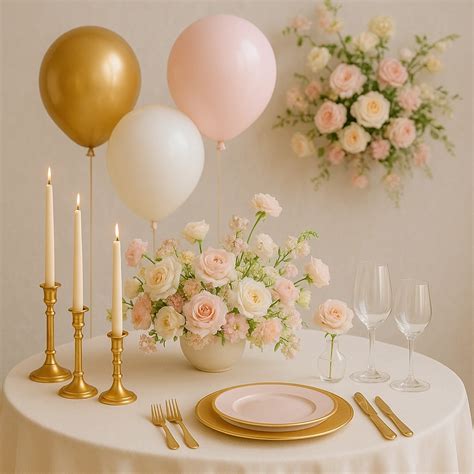 Koláž ukážok tematickej výzdoby stola podľa zvolených štýlov