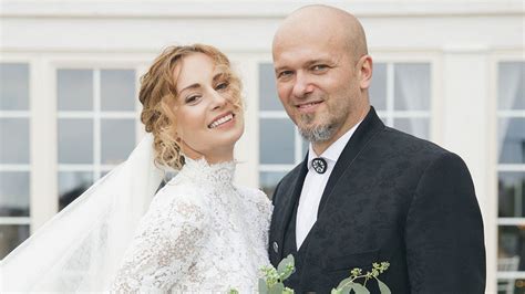 Mária Čírová a Marián Kachút po svadobnom obrade