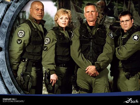 Tím SG-1 v akcii: plukovník Jack O'Neill, Daniel Jackson, Samantha Carterová, Teal'c