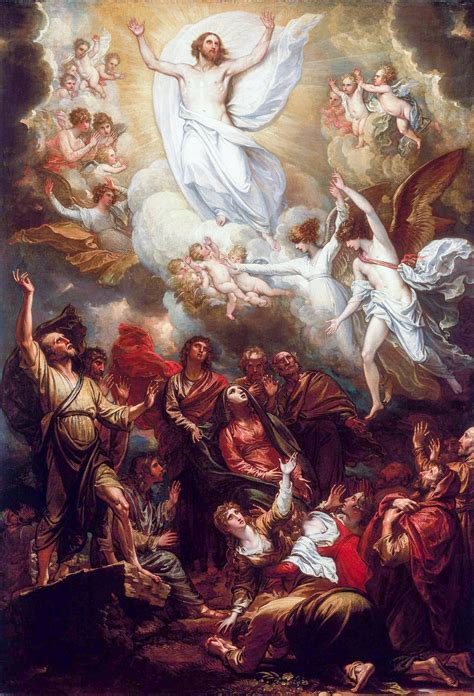 Tematické foto Nanebovstúpenia Pána