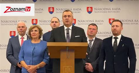 Tlačová konferencia Andreja Kisku k politickej kríze