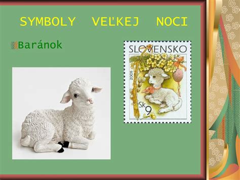 Náboženské symboly Veľkej noci (kríž, baránok, sviečky)