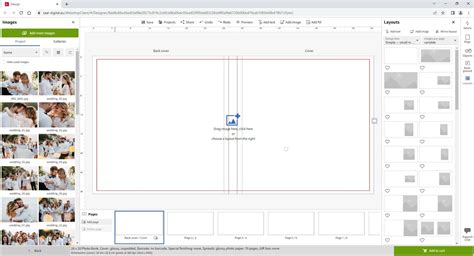 Screenshot: Rozhranie online editora Canva s otvorenou šablónou pohľadnice