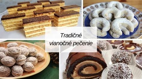Tradičné vianočné pečivo a zákusky na sviatočnom stole