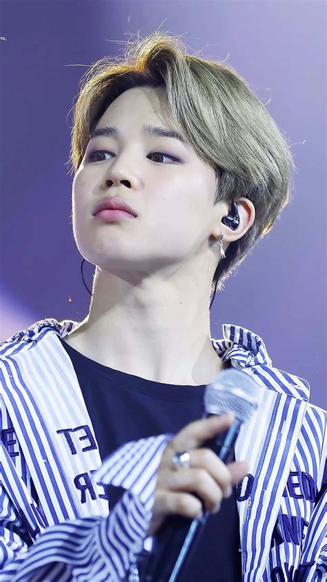 Portrét speváka a tanečníka Jimin z BTS