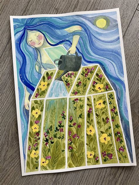 ilustrácia Vivien, jazerná pani, s Merlinom