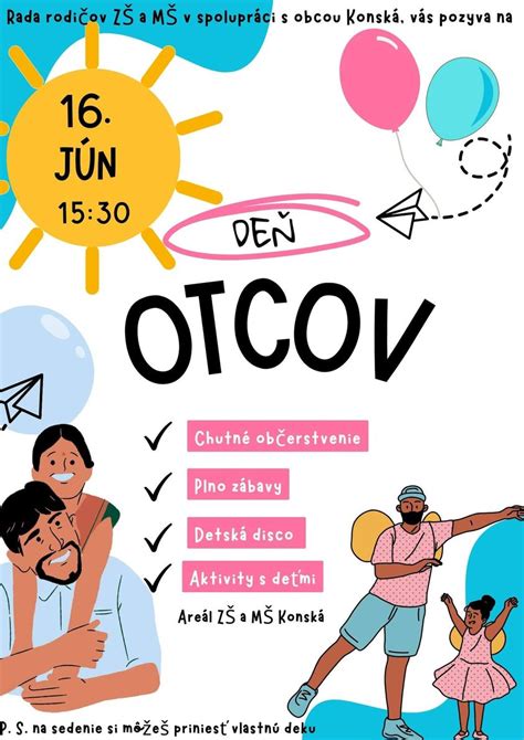 Kalendár s vyznačeným Dňom otcov v júni