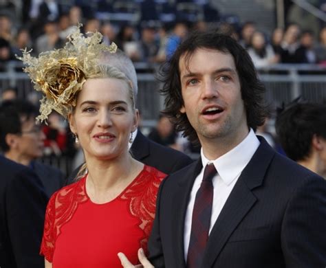 Kate Winslet s manželom Nedom Rocknrollom