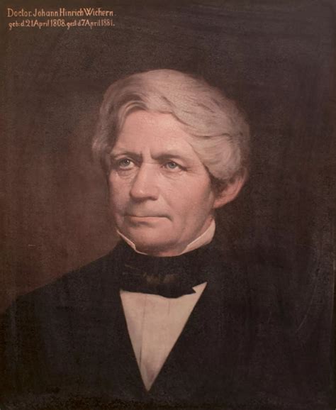 portrét Johanna Hinricha Wicherna