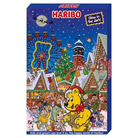 Haribo adventný kalendár plný sladkostí