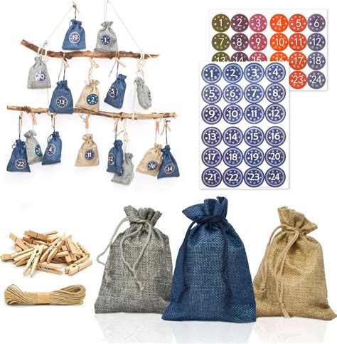 Rôzne typy mikulášskych vrecúšok a tašiek