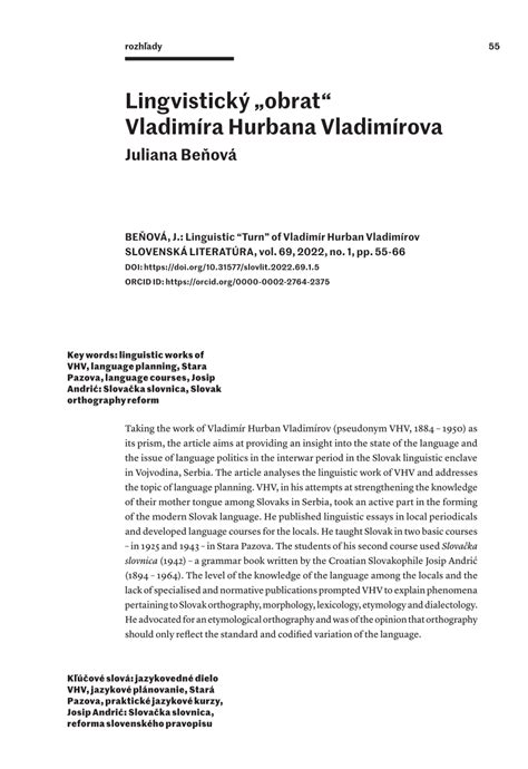 Portrét Vladimíra Hurbana Vladimírova