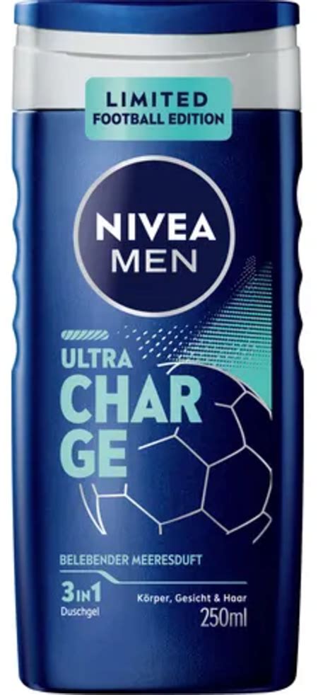 Darčekový balíček NIVEA MEN Ultra Charge v tvare futbalovej kocky