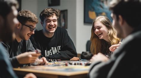 Skupina dospelých hrá spoločenskú hru na Silvestra