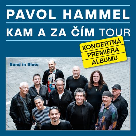 Portrét Pavla Hammela, slovenského speváka a hudobníka