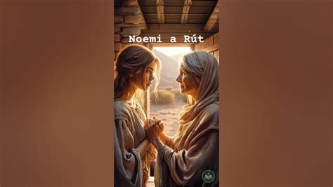 ilustrácia biblickej postavy Rút a Noemi