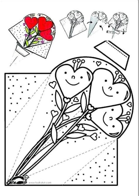 Fotografia valentínskych pohľadníc, deti píšuce valentínky