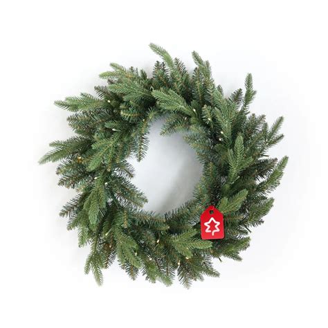 Vianočný veniec na vchodové dvere s LED osvetlením