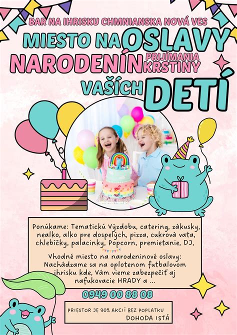 Infografika: Nápady na témy pre detské narodeninové oslavy