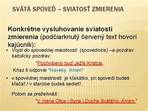 Symbolické znázornenie sviatosti zmierenia