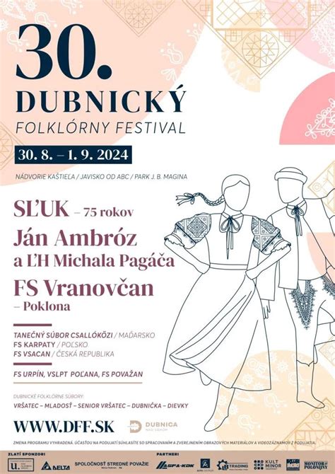 Dubnický folklórny festival - pestrofarebné kroje a energické tance