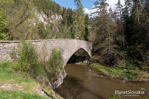 Foto: Historický Kartuziánsky most v Slovenskom raji