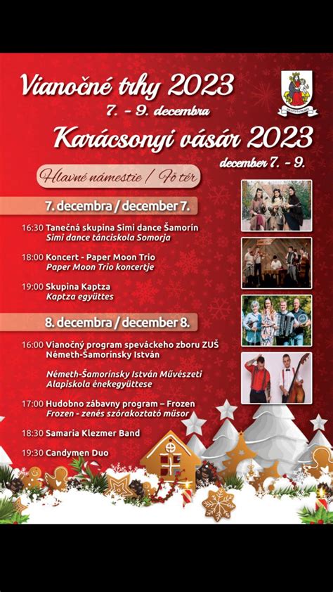 Vianočné trhy v Šamoríne s deťmi