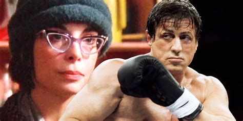 Rocky Balboa a Adrian, ilustrujúci ich silný manželský vzťah