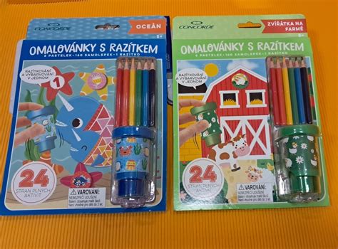 ilustrácia rôznych výkresov, farebných fixiek, pasteliek a dekoratívnych prvkov na stole