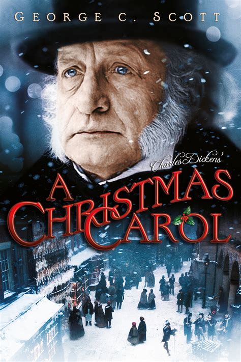 Film A Christmas Carol 1984 poster alebo záber na Ebenezera Scroogea