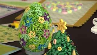 Návod na výrobu papierového stromčeka technikou quilling