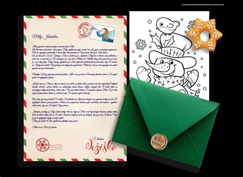 Ilustrácia Ježiška prijímajúceho listy od detí