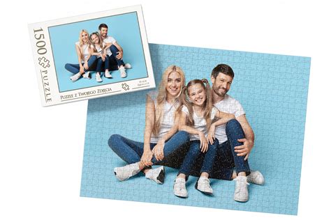 Personalizované puzzle s rodinnou fotografiou