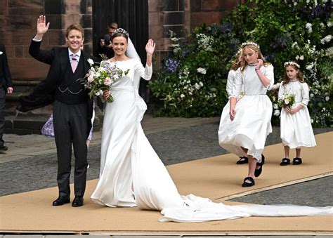 Fotografia Louisa a Samuela Spencerovcov na svadbe