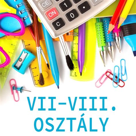Ilustrácia rôznych školských potrieb pre prváka