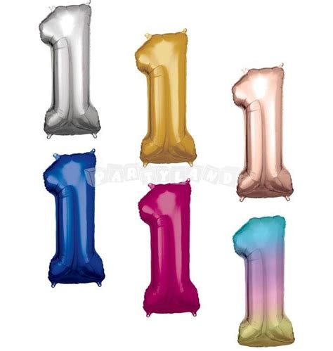 Balóny v tvare čísla a písmen