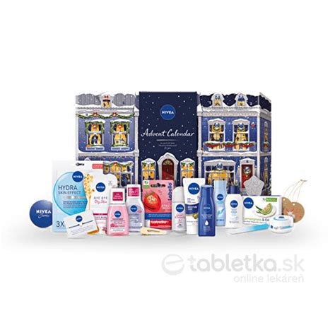 Ilustrácia: Nivea darčekový balíček s rôznymi produktmi pre rodinu