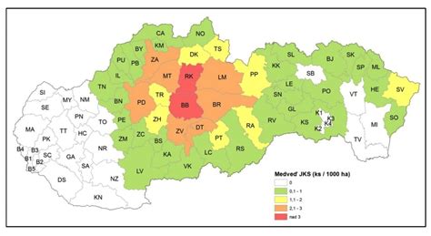 Mapa operačného priestoru Partizánskeho zväzku Čapajev na východnom Slovensku