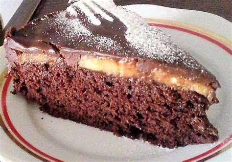 čokoládová torta s banánmi, ingrediencie, detaily surovín