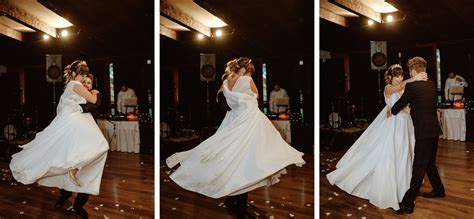 Tematická fotografia svadobného tanca s hosťami v kruhu