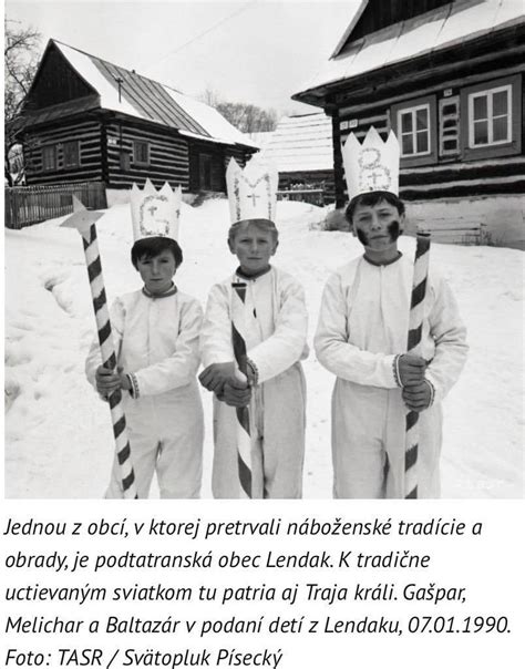 Foto: Traja králi (Veličná 1973)