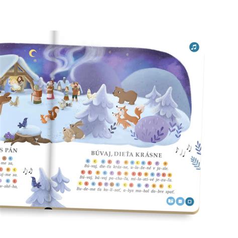 ilustrácia dieťaťa čítajúceho vianočnú knihu alebo spievajúceho koledy