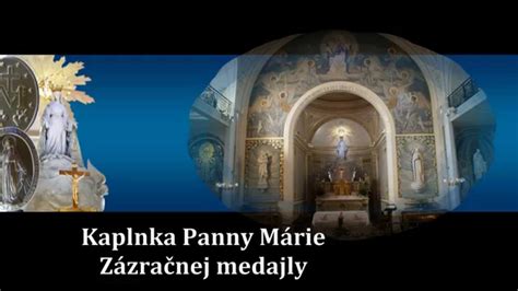 Umelecké stvárnenie Panny Márie Zázračnej medaily s lúčmi vychádzajúcimi z rúk a nápisom v ovále