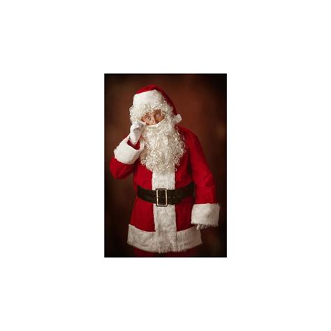 fotografia muža v kostýme Santa Clausa