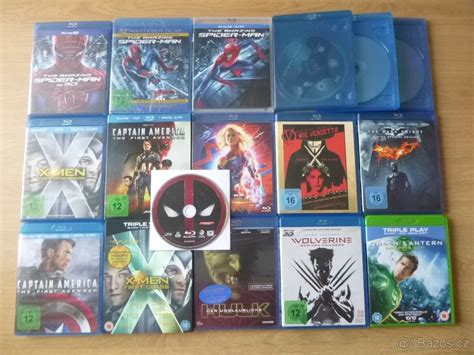 Ukážka grafického menu na Blu-Ray disku s obalom a potlačou