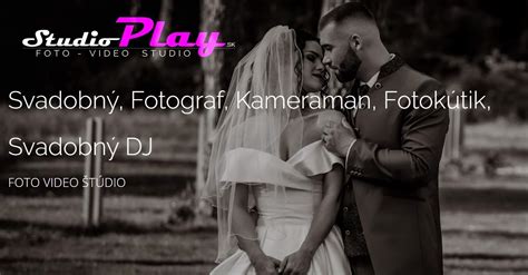 Svadobný DJ a fotograf v akcii