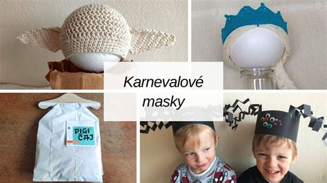 Deti prezentujúce vlastnoručne vyrobené fašiangové masky