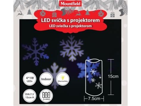 Tematické foto: Dom osvetlený vianočným projektorom