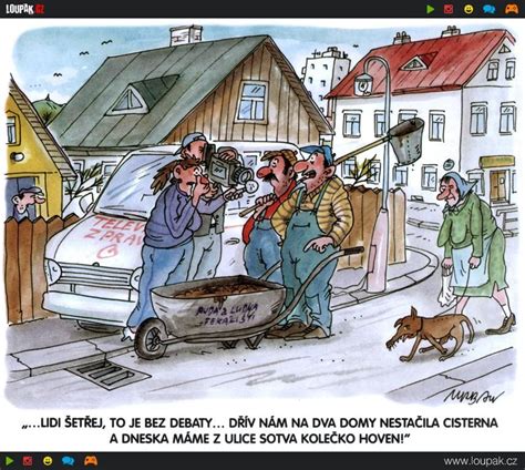 Kreslený vtip: Manžel sedí vo vani s kaprom a obaja sa sťažujú na predvianočný zhon