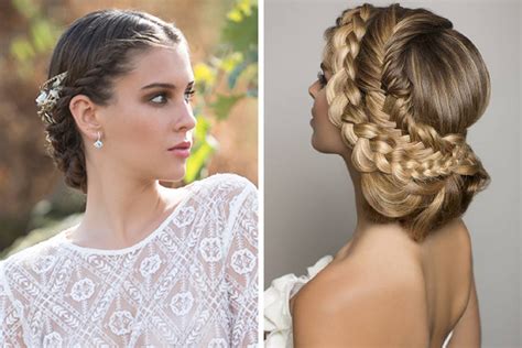 ilustračné foto nevesty s rôznymi svadobnými účesmi a doplnkami